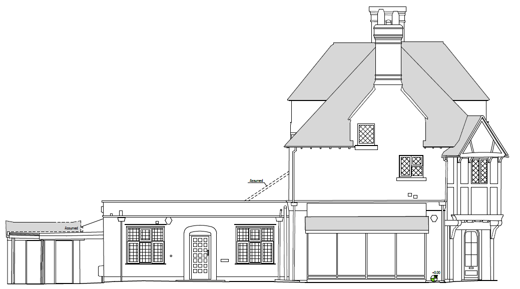 04_Existing front elevation